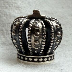 Pandora Silver Crown Charm Bracelet